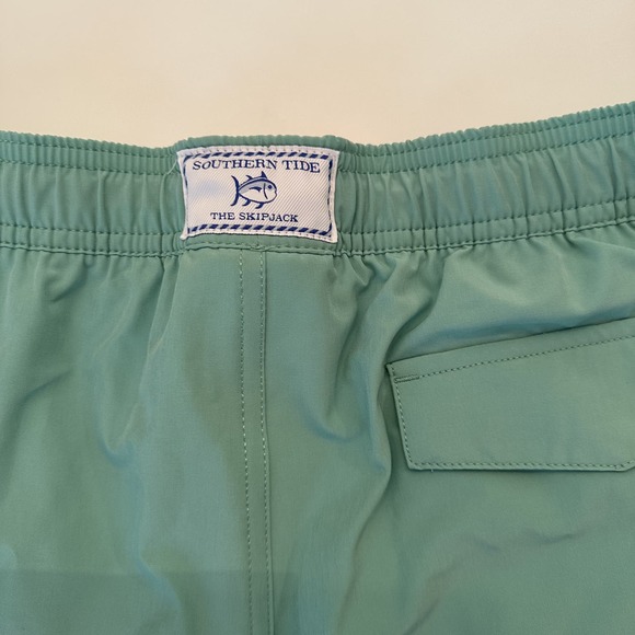 NWT Southern Tide Kids Boys Solid Swim Trunk Isle Of Pines Size XL/16 - Picture 9 of 12